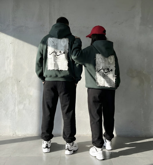 THE TAPESTRY ALPINE GREEN HOODIE(SHIPS END DECEMBER)