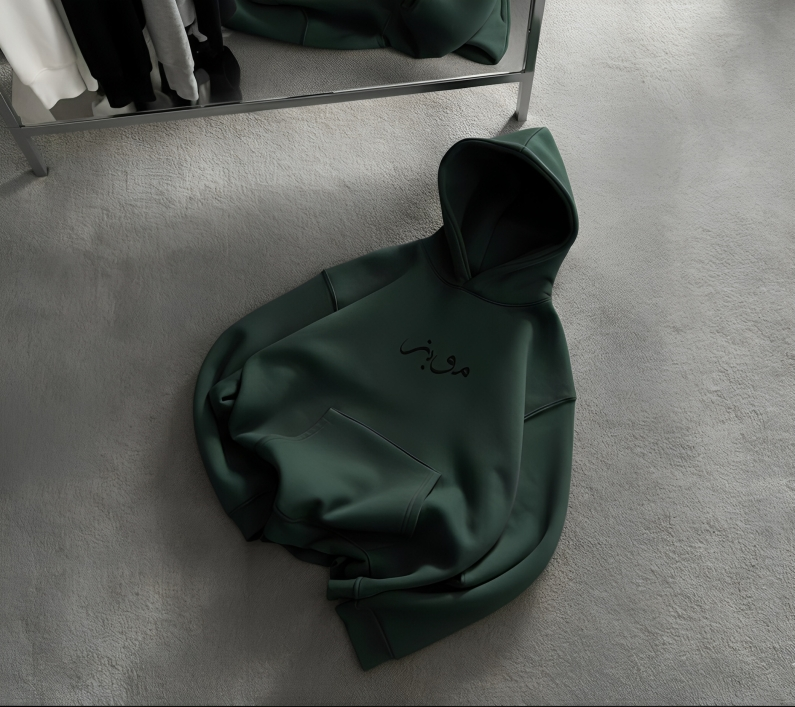 THE TAPESTRY ALPINE GREEN HOODIE(SHIPS END DECEMBER)